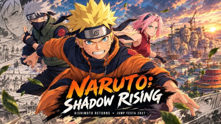 Naruto Shadow Rising Manga Announced: Masashi Kishimoto Returns to Draw New Series