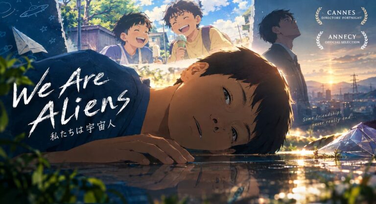 We Are Aliens Anime Movie Celebrates Global Festival Success with Heartbreaking New Video Clip